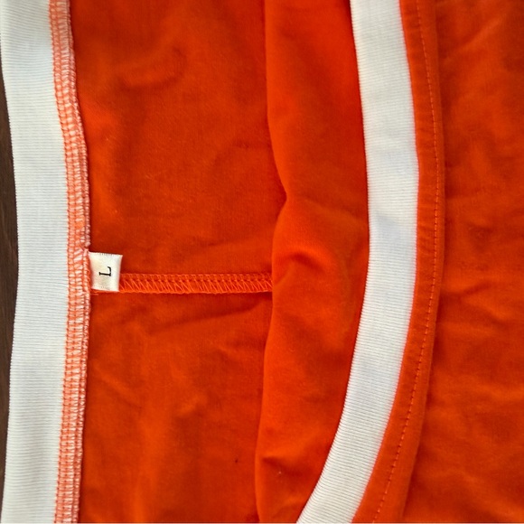 Vibrant Orange Knotted Top - Picture 2 of 2